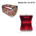 Hot Wholesale Luxury Red Small Mirrored Jewelry Box
